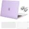 025 Clear Hard Shell MacBook Cover Snap On Case For MacBook Air Pro M1M4 24