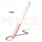 Clear Silicone Apple Pencil Case Sleeve With Tip Cap For Apple Pencil Pro 2nd Gen 4