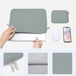 waterproof laptop sleeve with handle briefcase for 11–16" devices (macbook air/pro & more)