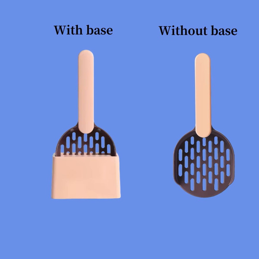 SelfCleaning Cat Litter Scoop With Base And Holder QuickSift Shovel For Cleaner Boxes 6