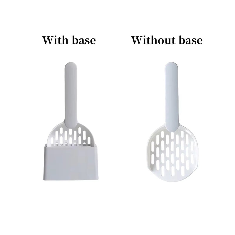 SelfCleaning Cat Litter Scoop With Base And Holder QuickSift Shovel For Cleaner Boxes 10