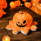 Halloween Dog Toy Reversible Plush Flip Pumpkin Octopus With Squeaker 3