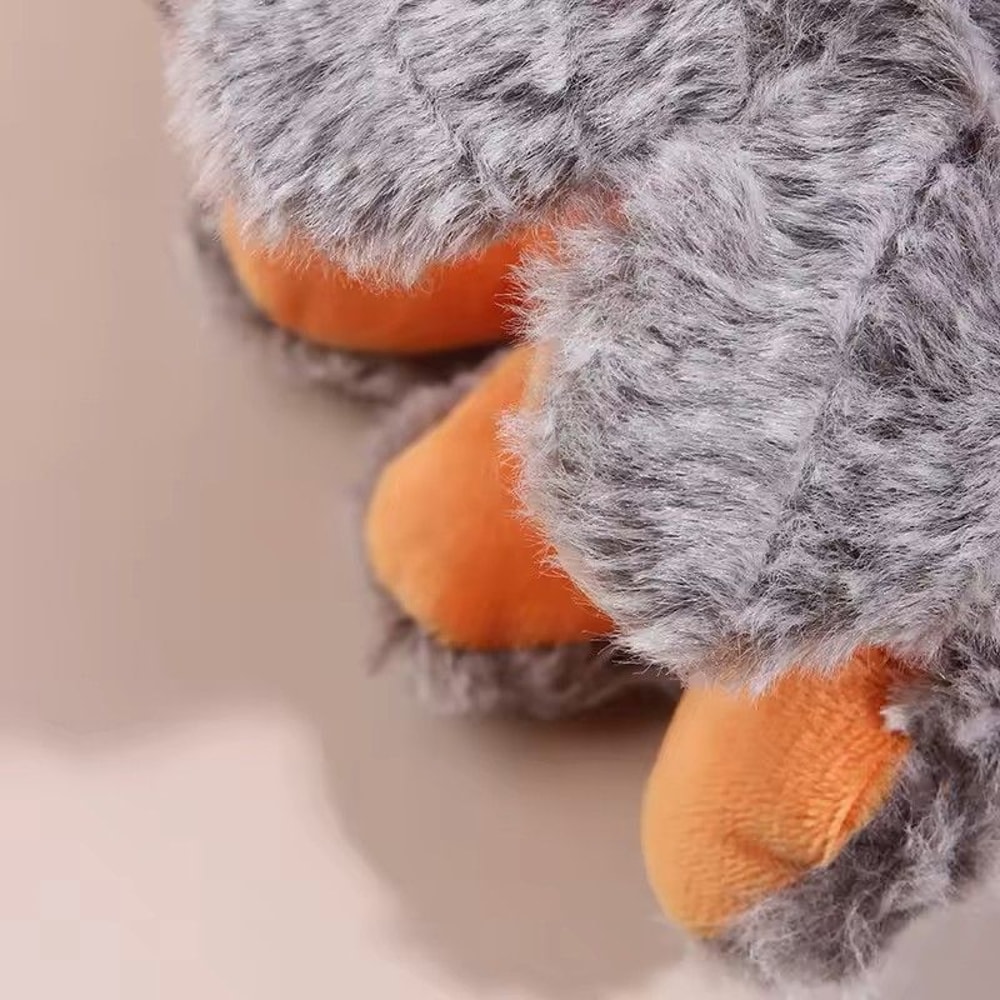 Halloween Dog Toy Reversible Plush Flip Pumpkin Octopus With Squeaker 4