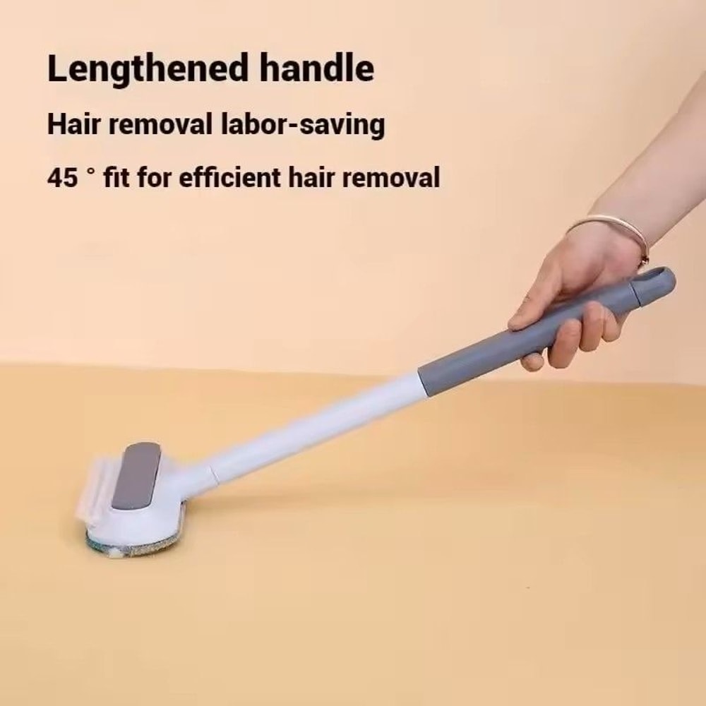 4in1 Pet Hair Remover Brush With Extendable Handle For Couch Carpet Clothes And Car 1