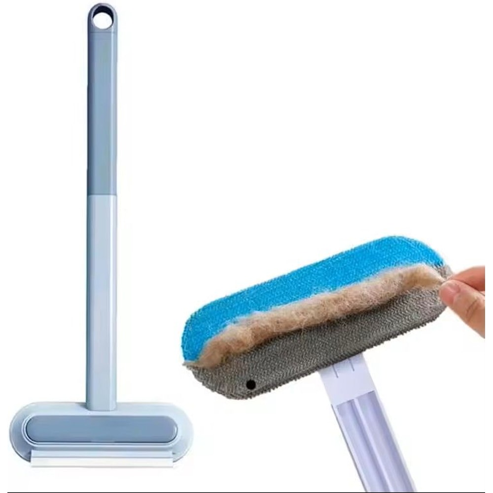 4in1 Pet Hair Remover Brush With Extendable Handle For Couch Carpet Clothes And Car 4