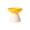 Mushroom Cat Bowl Elevated Resin Feeder For Food Or Water With Neck Protection 5