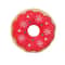 Christmas Donut Squeaky Plush Dog Toy For Small Medium Dogs 10