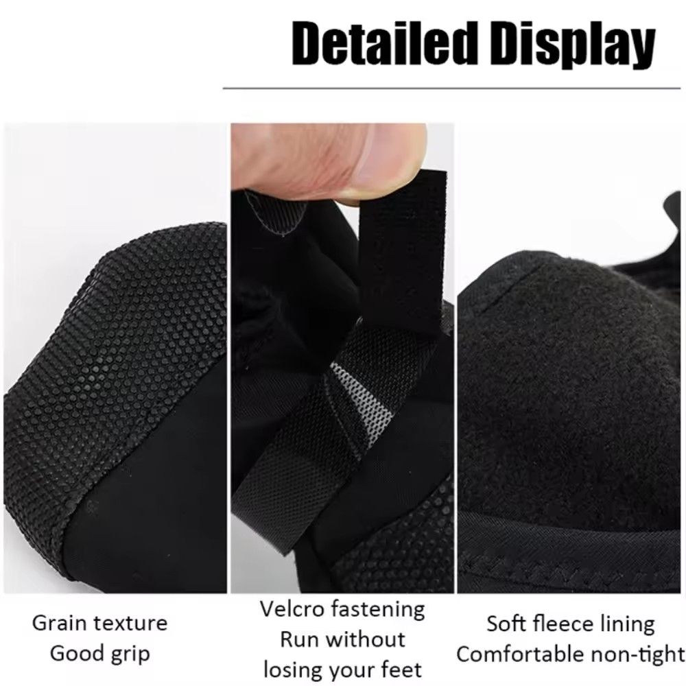 Waterproof Dog Paw Cover Booties For Recovery Outdoor Protection Set Of 4 1