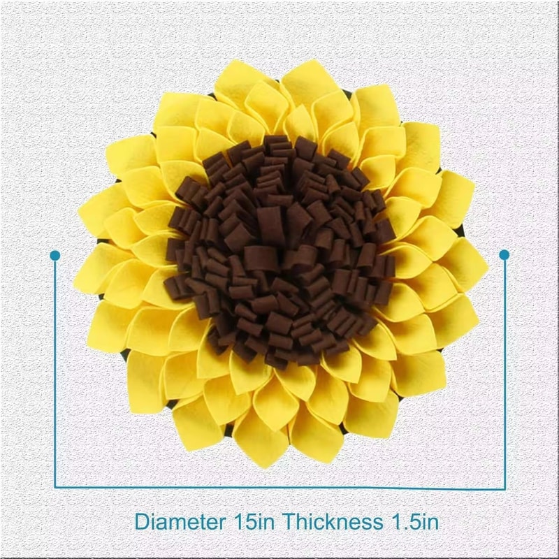 Snuffle Mat For Dogs Slow Feeding Pad Interactive Smell Training Puzzle 3