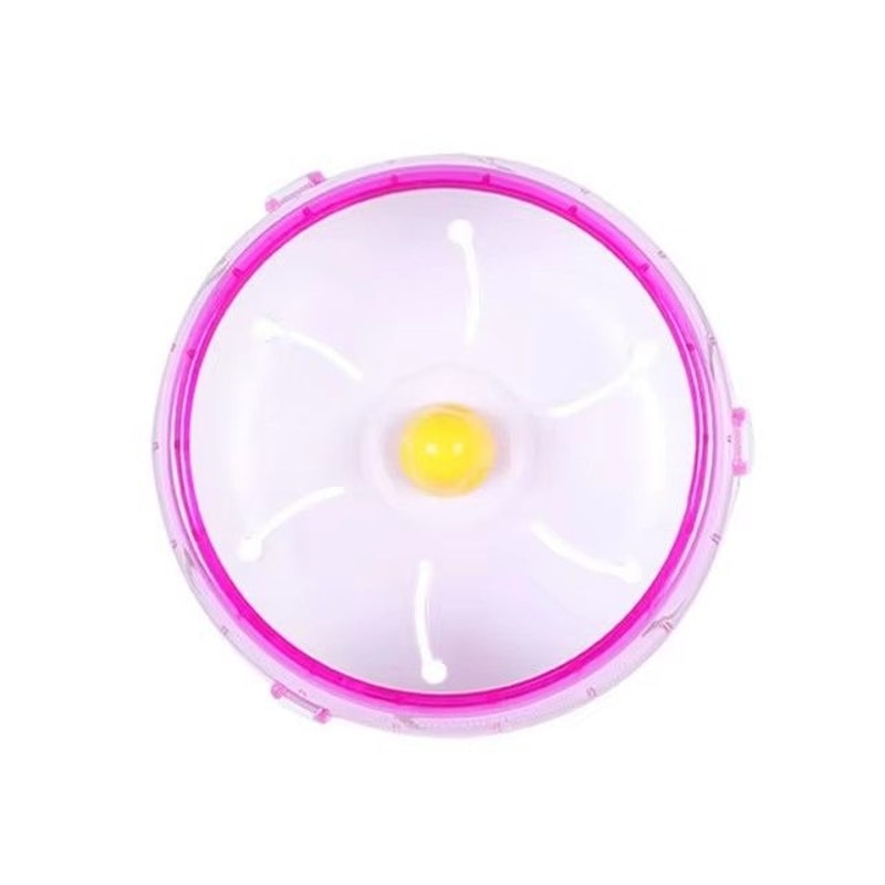 Silent Hamster Wheel Running Disc Small Pet Exercise Saucer In 3 Sizes 4