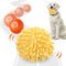 Self Rolling Dog Ball With Plush Cover Motion Activated Interactive Toy 7