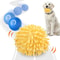 Self Rolling Dog Ball With Plush Cover Motion Activated Interactive Toy 12