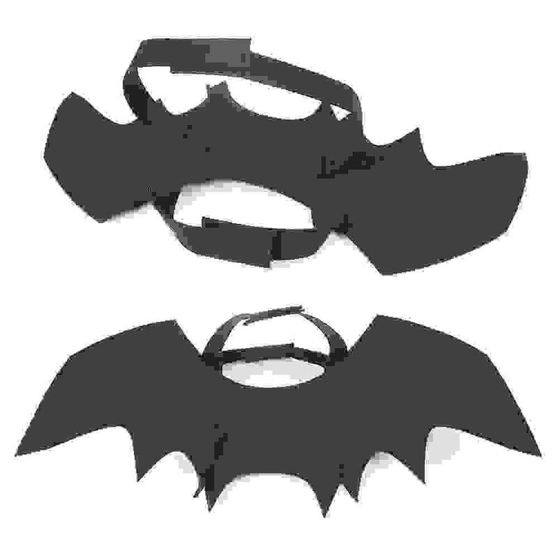 Cat Devil Costume TwoPiece Set With Bat Wings For Cats And Horn Headband 3