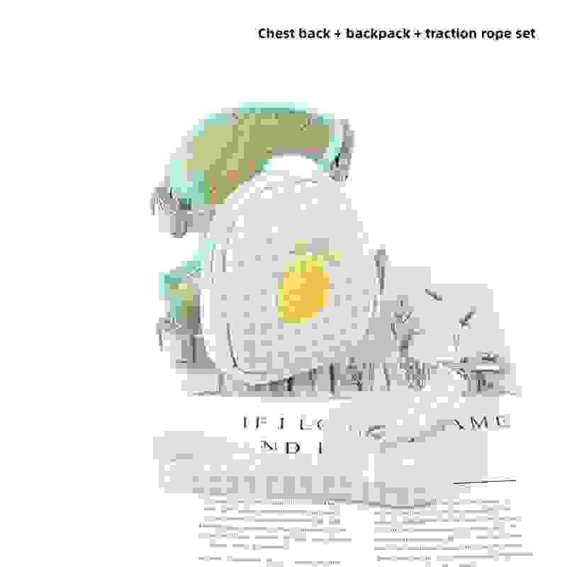 Breathable EscapeProof Cat Harness With Backpack Leash Set Adjustable Chest Strap 5