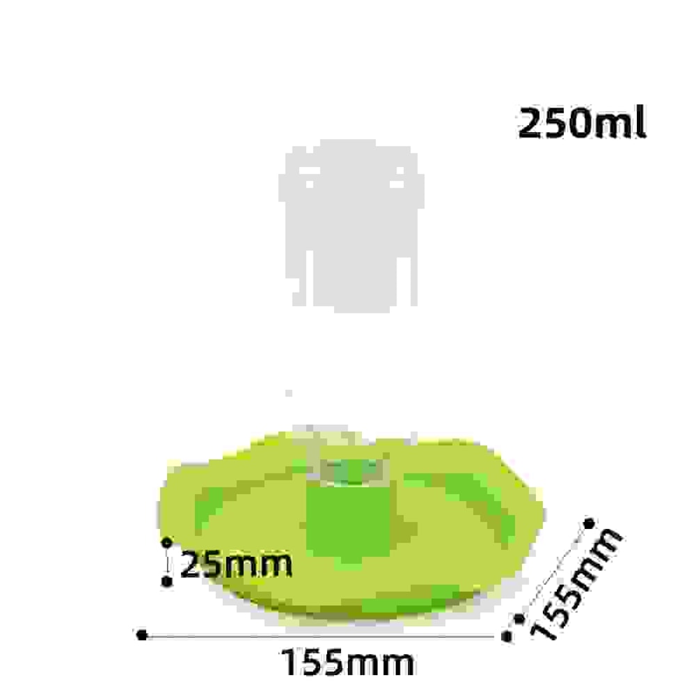 Lotus Leaf Reptile Water Dispenser With Lizard Water Bottle And Feeding Dish 1