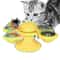 Windmill Interactive Cat Toy With Suction Cup Catnip Ball Toy ToothCleaning Brush 3