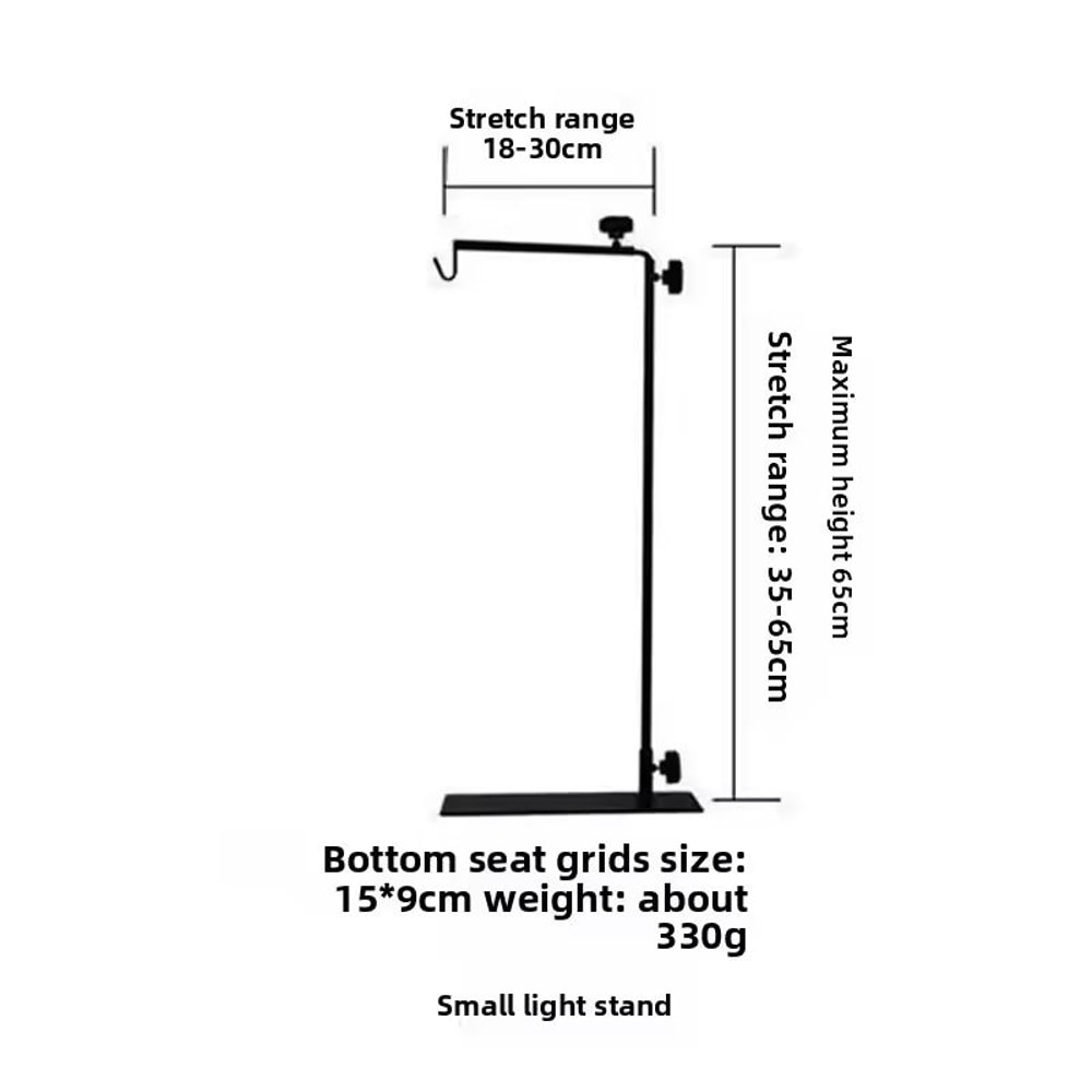 Adjustable Reptile Lamp Stand Metal Bracket For Terrarium Heat Lamps 1