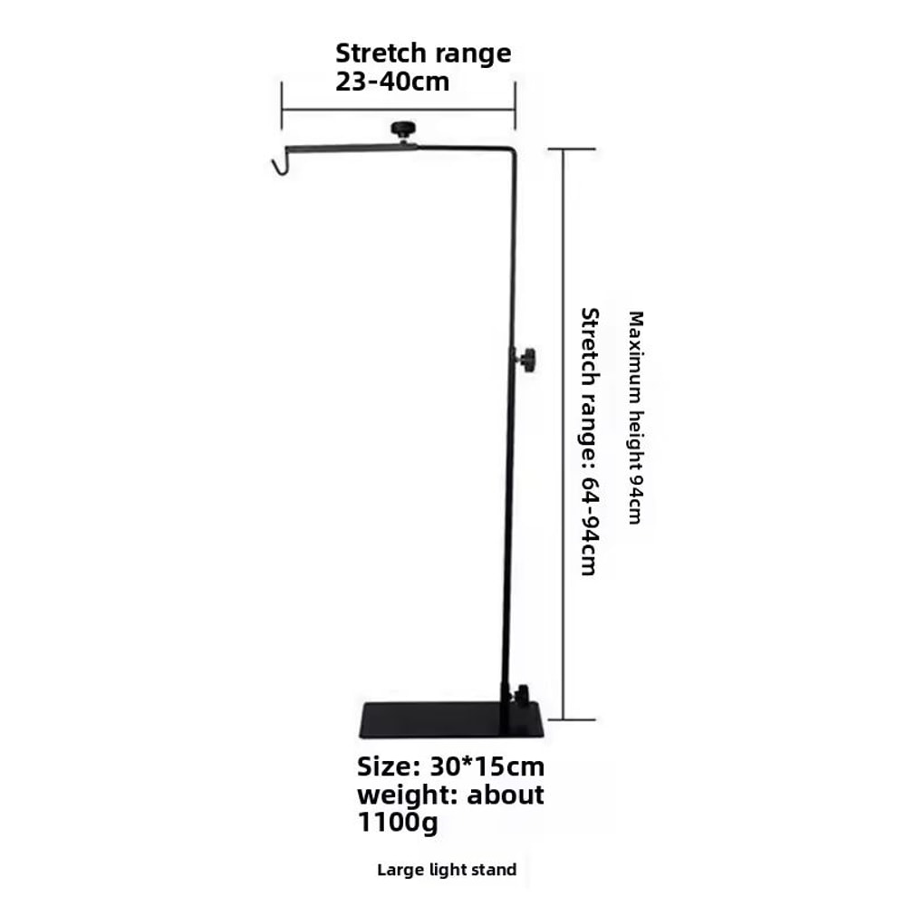 Adjustable Reptile Lamp Stand Metal Bracket For Terrarium Heat Lamps 5