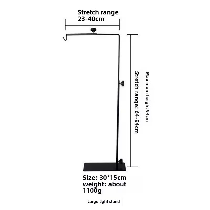Adjustable Reptile Lamp Stand Metal Bracket For Terrarium Heat Lamps 5