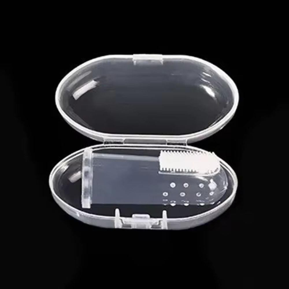 Soft Silicone Finger Toothbrush For Pets Dog Teeth Cleaning Pet Dental Care Fingertip Brush 1