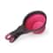 Collapsible Pet Food Scoop With Clip Dog Food Measuring Cup Travel Water Spoon 4