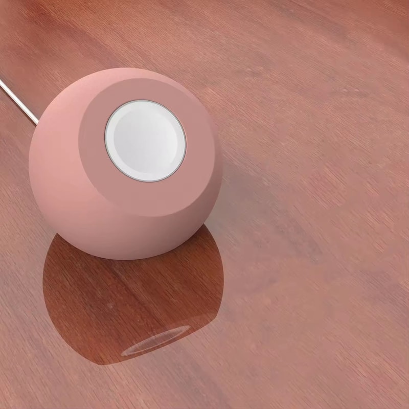 Desk Ball Silicone Apple Watch Charging Stand With Magnetic IWatch Charging Dock Holder 5