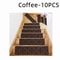 10Pack Non Slip Stair Treads 76x21 Cm Soft Washable Carpet Mats For Quieter Safer Steps 4