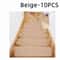 10Pack Non Slip Stair Treads 76x21 Cm Soft Washable Carpet Mats For Quieter Safer Steps 7