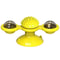 Windmill Interactive Cat Toy With Suction Cup Catnip Ball Toy ToothCleaning Brush 1