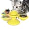 Windmill Interactive Cat Toy With Suction Cup Catnip Ball Toy ToothCleaning Brush 2