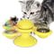Windmill Interactive Cat Toy With Suction Cup Catnip Ball Toy ToothCleaning Brush 2