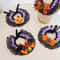 Halloween Pet Collar Bandana With Pumpkin Bow Lace Trim Bat Wings Adjustable Sizes 0