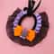 Halloween Pet Collar Bandana With Pumpkin Bow Lace Trim Bat Wings Adjustable Sizes 8
