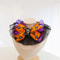 Halloween Pet Collar Bandana With Pumpkin Bow Lace Trim Bat Wings Adjustable Sizes 2