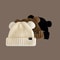 Chunky Bear Ear Slouchy Ear Flap Beanie For Women 4