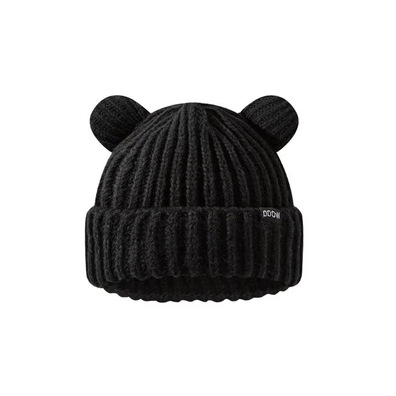 Chunky Bear Ear Slouchy Ear Flap Beanie For Women 6