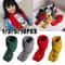 KoreanStyle Kids Neck Warmer Windproof Scarf Plush Fleece Lined 1