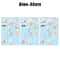 Reusable Christmas Window Clings Snowman Tree White Static Decals For Glass Doors 3