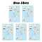 Reusable Christmas Window Clings Snowman Tree White Static Decals For Glass Doors 8