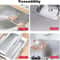 Stove Splash Guard Aluminum Foil Backsplash Roll SelfAdhesive OilResistant Kitchen Wallpaper 1