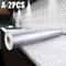 Stove Splash Guard Aluminum Foil Backsplash Roll SelfAdhesive OilResistant Kitchen Wallpaper 11