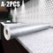 Stove Splash Guard Aluminum Foil Backsplash Roll SelfAdhesive OilResistant Kitchen Wallpaper 11