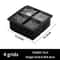 Large Square Silicone Ice Cube Mold Tray 46815 Grid For DIY Cocktail Ice 7