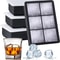 Large Square Silicone Ice Cube Mold Tray 46815 Grid For DIY Cocktail Ice 2