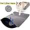 Waterproof DoubleLayer EVA Cat Litter Mat For Clean Floors 1