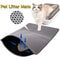 Waterproof DoubleLayer EVA Cat Litter Mat For Clean Floors 1