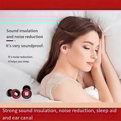 silicone swimming earplugs for sleep, reusable noise-reducing earplugs