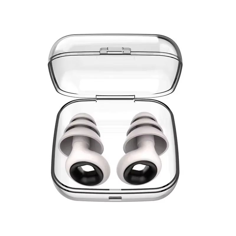 Silicone Swimming Earplugs For Sleep Reusable NoiseReducing Earplugs 7