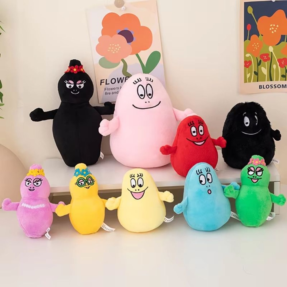 Barbapapa Plush Toy Soft Stuffed Doll Kawaii Plush Pillow For Kids 0