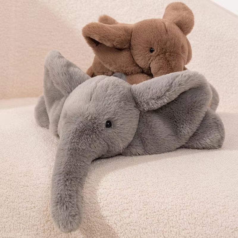 Super Soft Flappy Ears Elephant Hugging Pillow 2